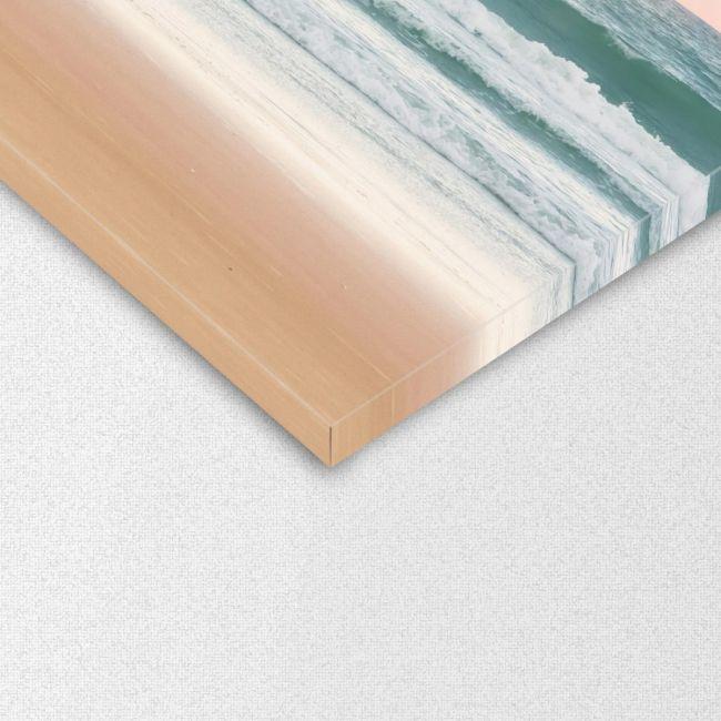 Canvas print Child and the sea,3 panels