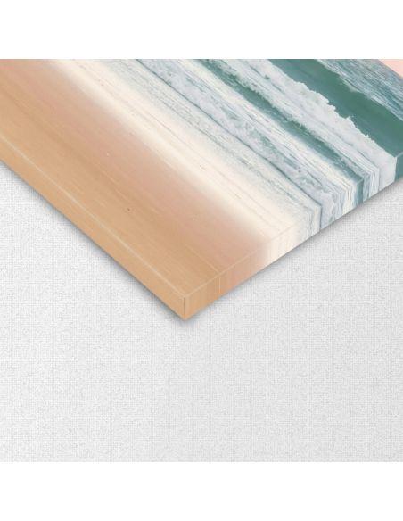 Canvas print Child and the sea,3 panels