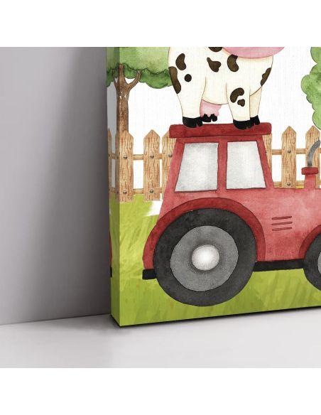 Canvas welcome to my baptism, My farm theme