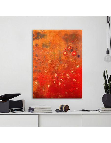 Canvas print Flowers, Redon Odilon