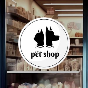 Αυτοκόλλητο pet shop, Art I