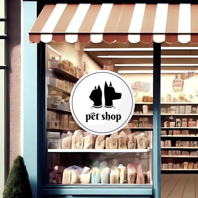 Αυτοκόλλητο pet shop, Art I