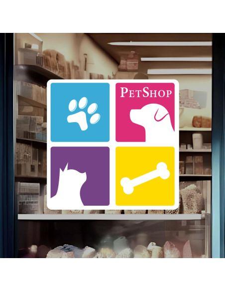 Αυτοκόλλητο pet shop, Art II