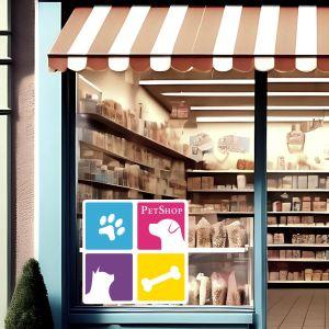 Αυτοκόλλητο pet shop, Art II 2