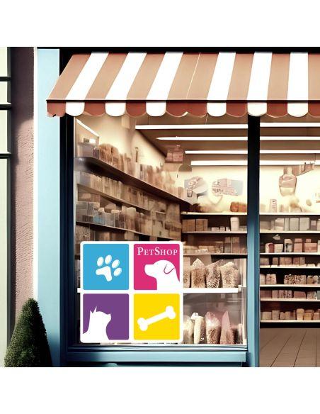 Pet shop sticker, Art II