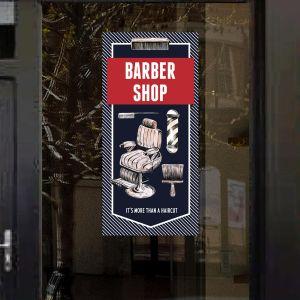 Αυτοκόλλητο Barber shop, Art III
