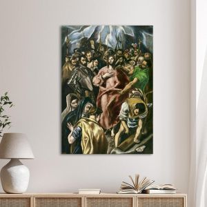 Πίνακας ζωγραφικής Η αποκάλυψη του Χριστού, El Greco