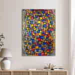 Canvas printComposition I, Mondrian P.