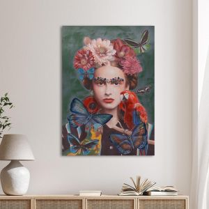 Πίνακας σε καμβά, A new Frida portrait