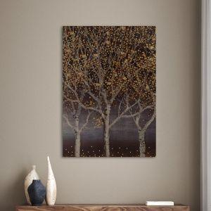 Canvas print Mixed media tree vertical