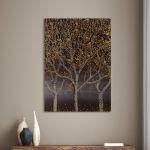Canvas print Mixed media tree vertical