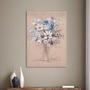Canvas print Flowers in sketch