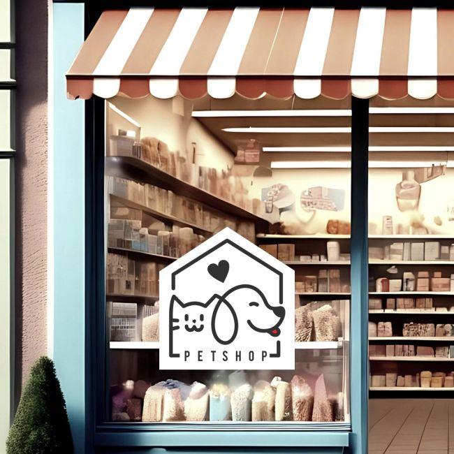 Αυτοκόλλητο pet shop, Art III