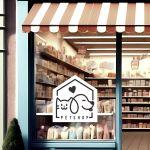 Αυτοκόλλητο pet shop, Art III