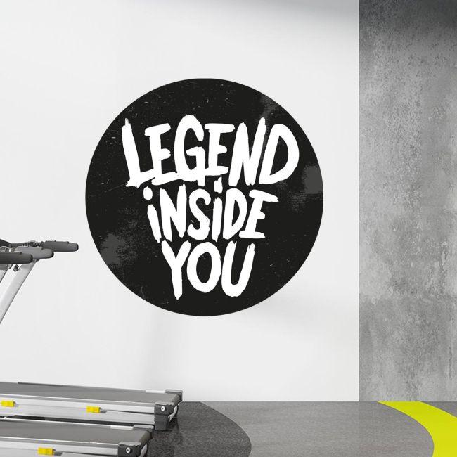 Gym wall sticker, Legend