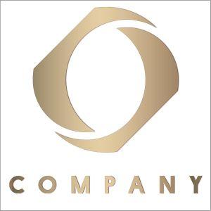 Acrylic gold mirror Your logo 2