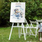 Tendy Bear pilot, Canvas welcome to my baptism