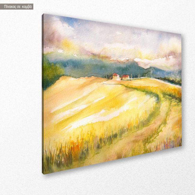 Canvas printTuscan hills in Italy