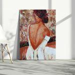 Canvas print Red head II