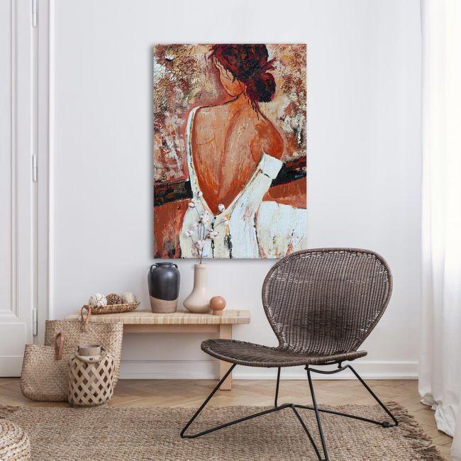 Canvas print Red head II