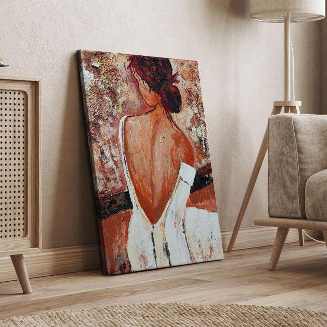 Canvas print Red head II