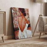 Canvas print Red head II