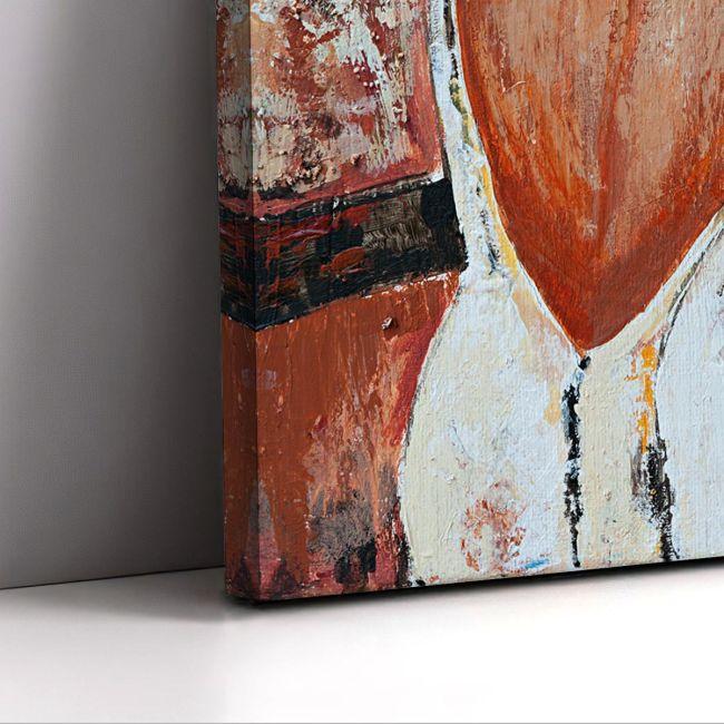 Canvas print Red head II