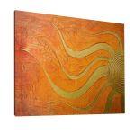 Canvas print Golden sun