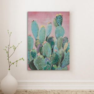 Canvas print A cacti complex, vertical