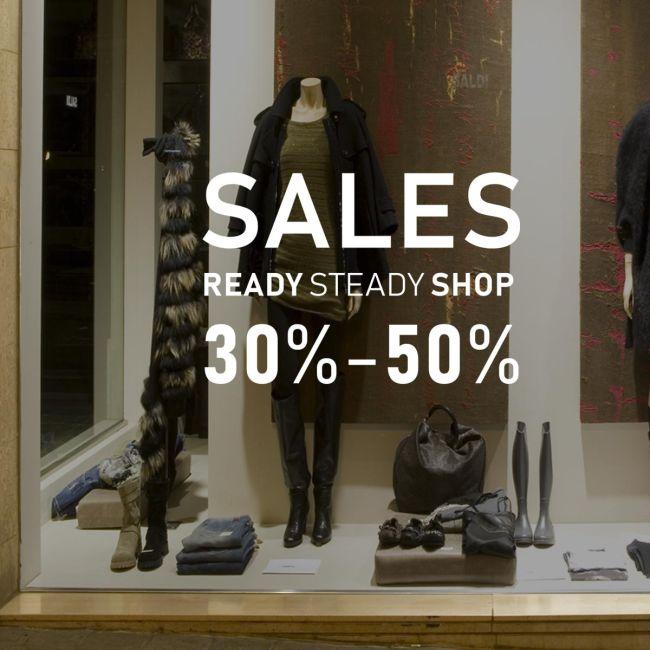 Shop window Sales Ready, art1