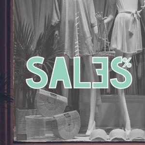 Shop window Sales Letters, art1