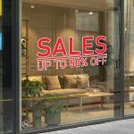 Shop window Sales up to 50, art2