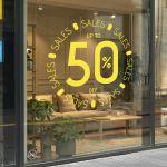 Shop window sales circle, art2