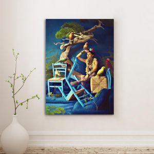 Canvas print Frida style