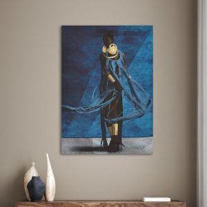 Canvas print, No face woman