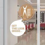 Αυτοκόλλητο Hair Salon, Art I