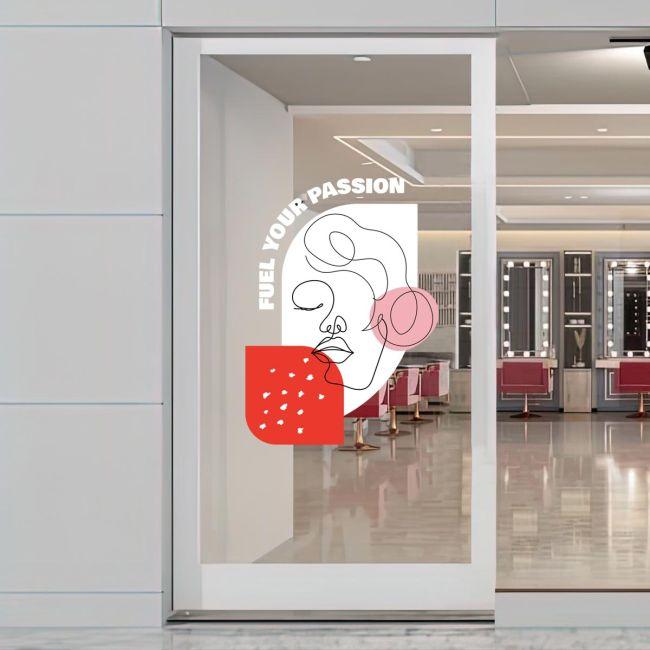 Αυτοκόλλητο Hair Salon, Art IΙ