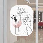 Hair Salon window sticker, Art IΙI