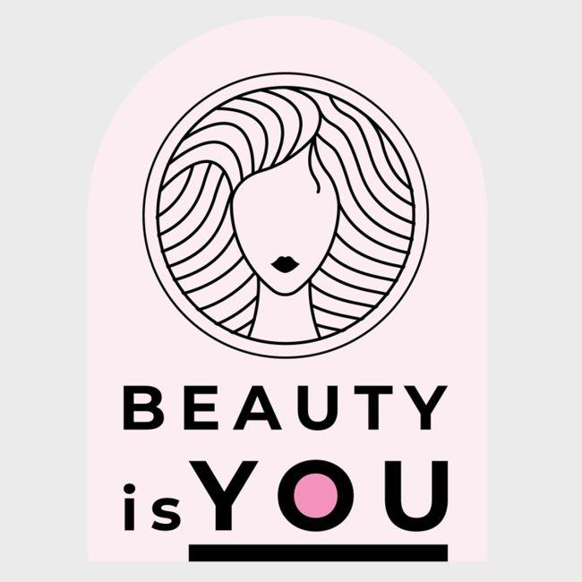 Hair Salon window sticker, Art IV