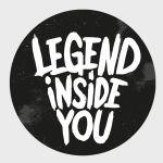 Gym wall sticker, Legend