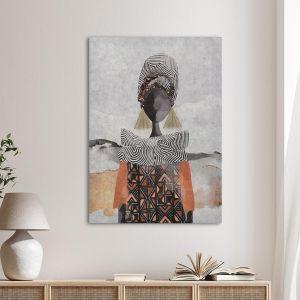 Πίνακας σε καμβά, Geometric female figure I