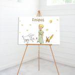 Canvas print Welcome to Baptism , Pettit Prince and friends