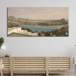 Canvas print Lindos, Rhodes, Leighton F.