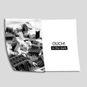 Poster Ouch, diptych 2