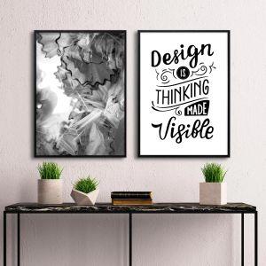 Poster Design is, diptych