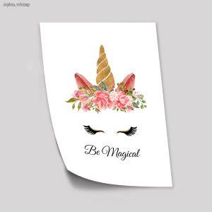 Poster Unicorn be magical 2