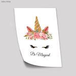 Poster Unicorn be magical