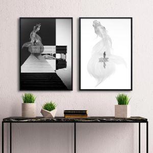 Poster Fishing dream, diptych