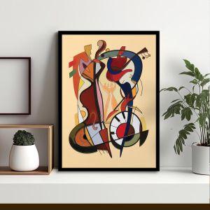 Αφίσα Έκθεσης Tribute to Kandinksy II Kandinsky W αφίσα κάδρο  Αφίσα πόστερ με μαύρη κορνίζα