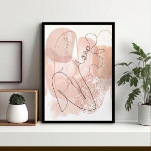 Female figure V, poster